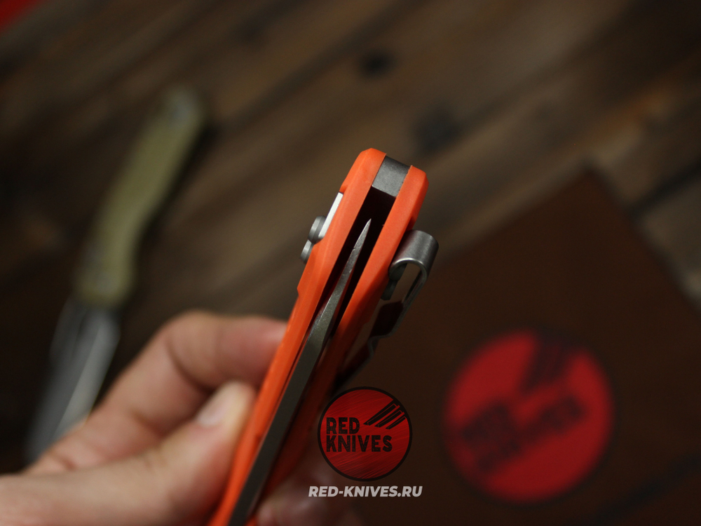 Нож MICROTECH MSI RAM-LOK - рук. оранж нейлон RK-505