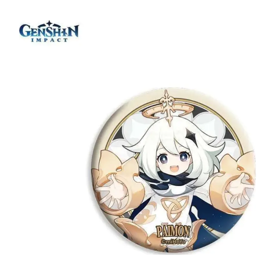 Значок Genshin Impact Can Badge Paimon — повтор основного фото