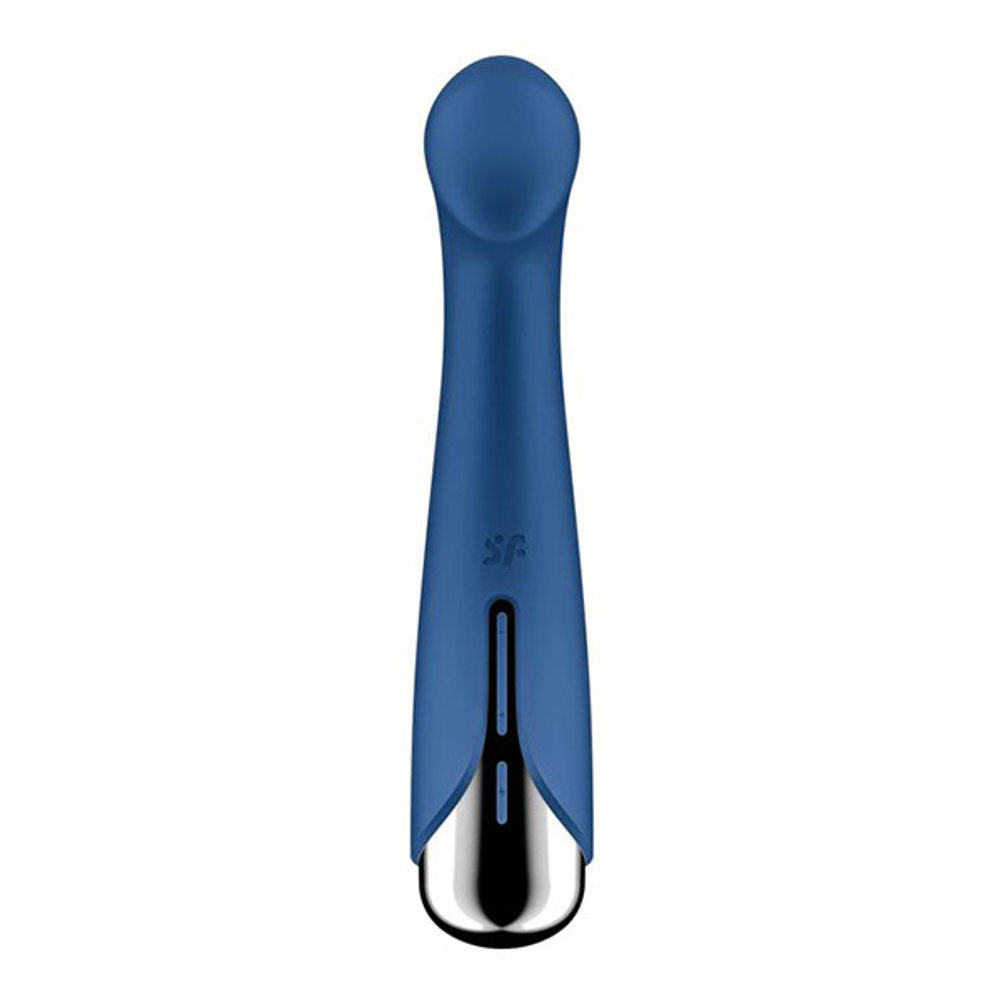 Синий вибратор для G-точки 17см Satisfyer Spinning G-Spot 1