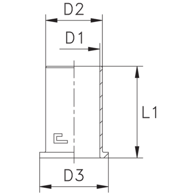 Втулка усиливающая DN 15 (без резьбы)