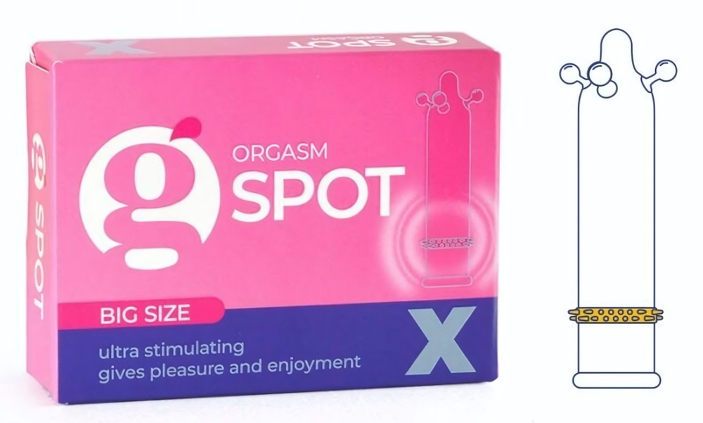 Стимулирующая насадка G-Spot X Big size (Цвет: прозрачный)