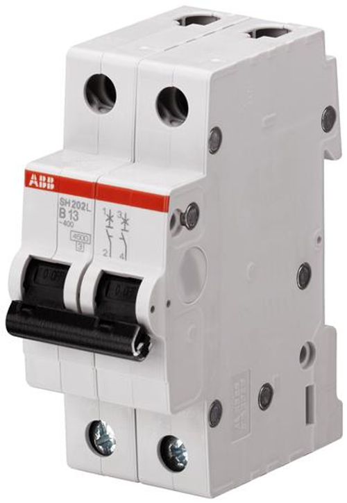 ABB Выключатель автоматический 2-полюсной SH202 C63