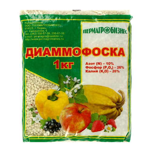 Удобрение ДИАММОФОСКА 1кг
