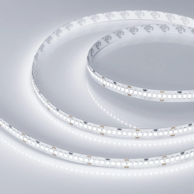 Лента RT 2-5000 24V White5500 10mm (2835, 252 LED/m, LUX) (Arlight, 10 Вт/м, IP20)