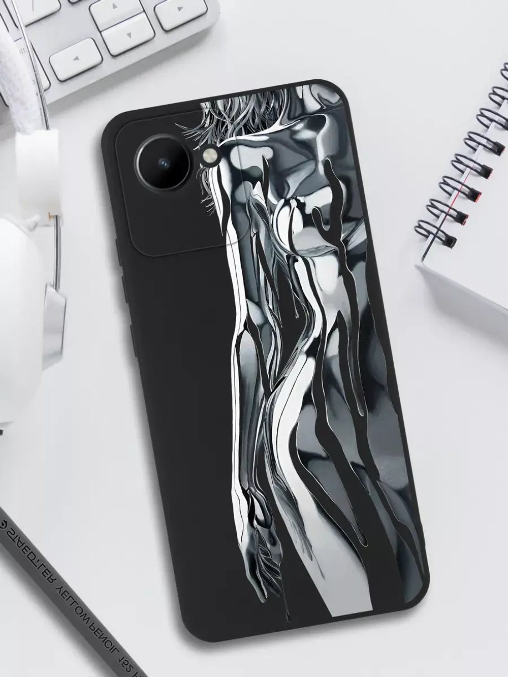 Чехол на Realme С30, С30S, с принтом