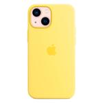Силиконовый чехол с поддержкой MagSafe Apple Silicone Case для iPhone 13 mini, Lemon Zest (Лимонная цедра)