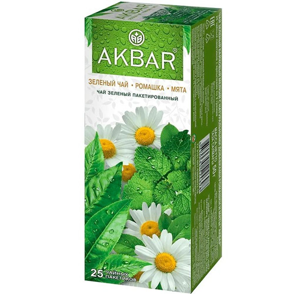 Акбар мята ромашка 25/15