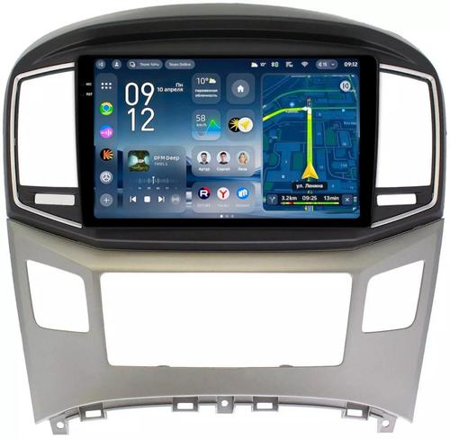 Магнитола для Hyundai H1, Grand Starex 2015-2022 (ШГУ монохром) - Teyes CC4-PRO монитор 9.5" 2K QLED на Android 13, Быстрейшая, Snapdragon 778G, ИИ, CarPlay, DSP, 4G SIM-слот