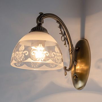 Бра 1*Е27 481024801 латунь Аманда MW-Light