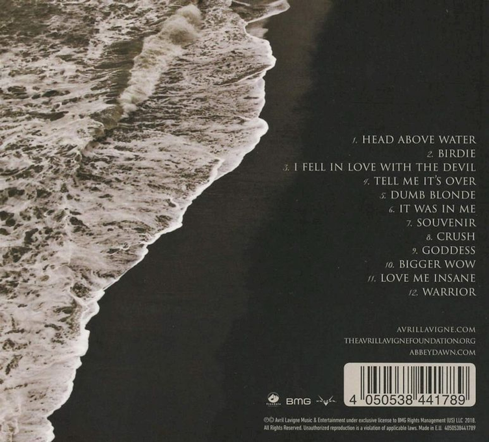Avril Lavigne — Head Above Water (CD)