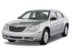 Порог левый Chrysler Sebring 2007-2010 (1мм)