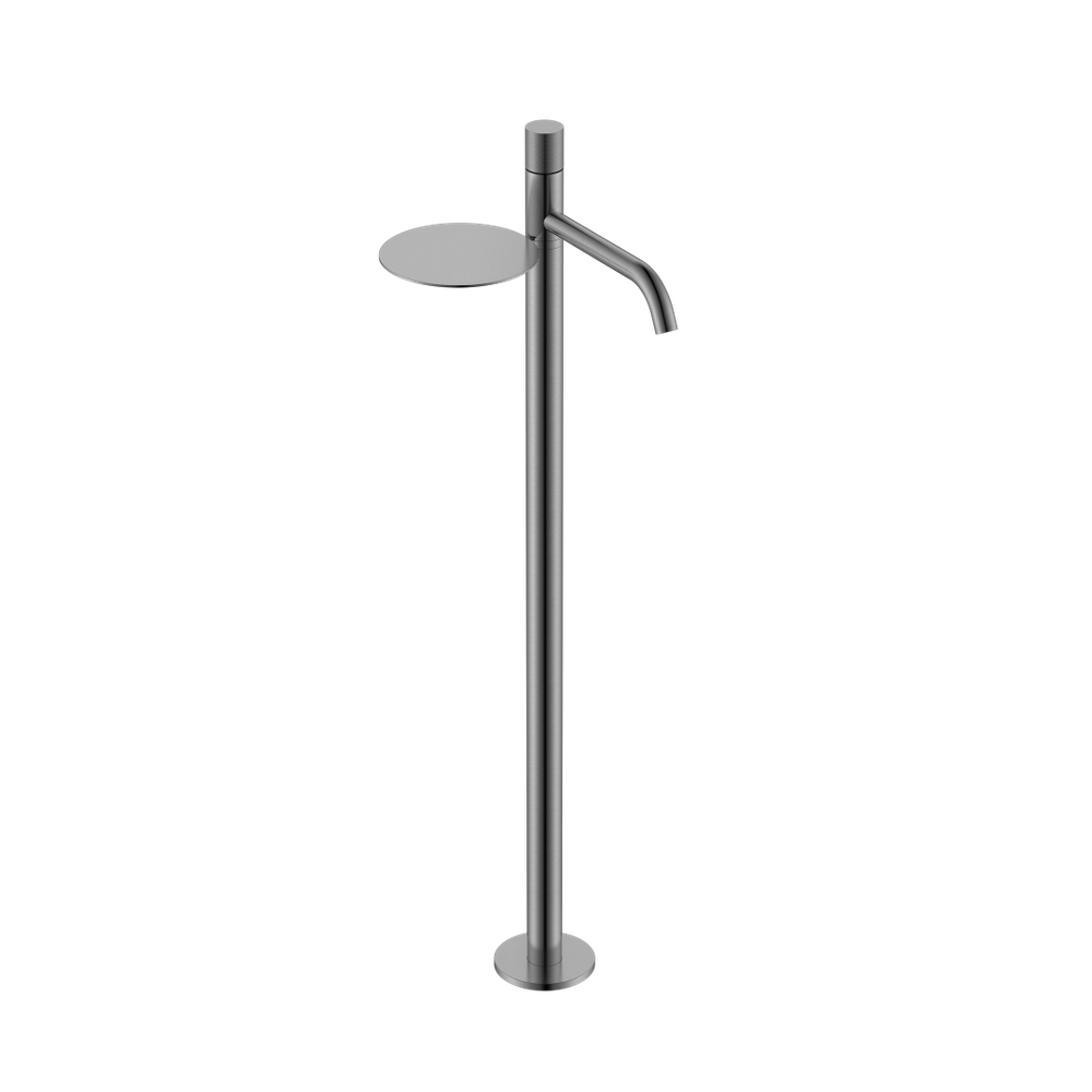 Смеситель STICK напольный для умыв. Gun Metall с ручкой TOUCH