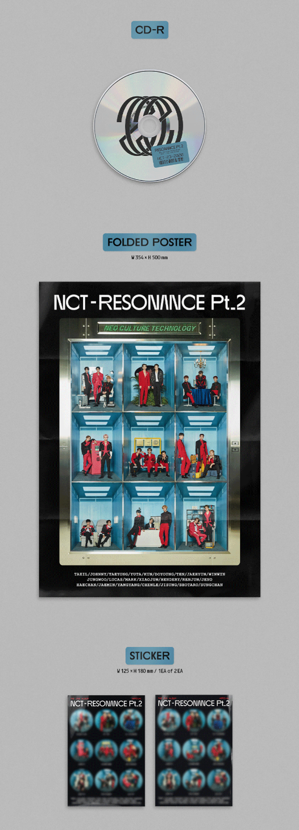 NCT - The 2nd Album RESONANCE Pt.2 (Arrival ver.)