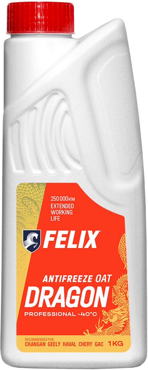 Антифриз Felix Dragon красный 1 кг