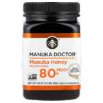 Manuka Doctor, Мед манука, разноцветный, MGO 80+, 500 г (17,6 унции)
