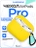 Чехол для Airpods Pro Gurdini прорезиненный soft touch c карабином Желтый