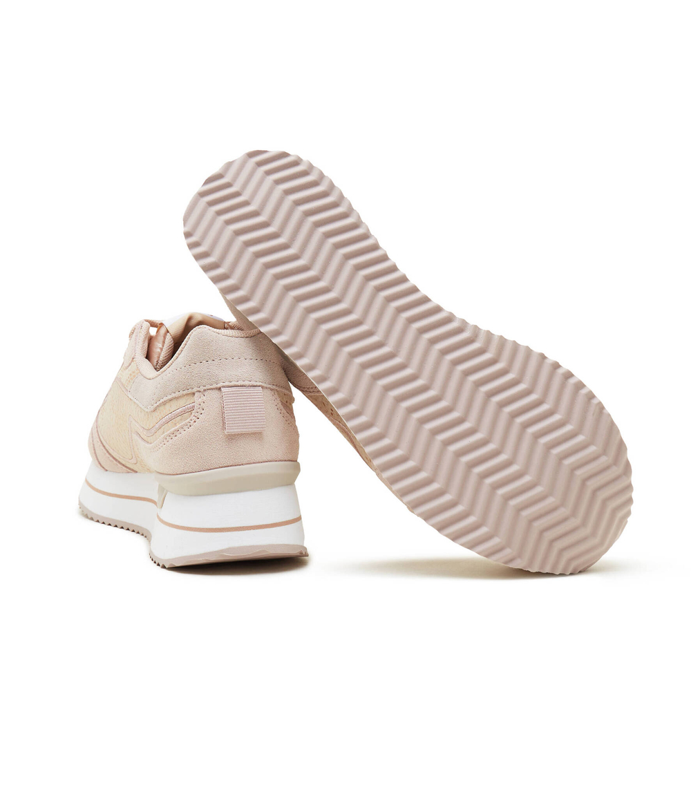 Кожаные кроссовки rusper gala Pepe Jeans London - пудро-розовый(PLS40002)