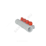 Коллектор PP-R белый Дн 32х20 на 2 выхода с кранами VALFEX 101133202