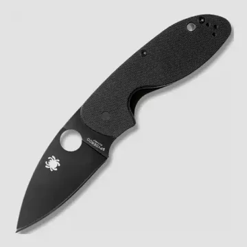 Складной нож Spyderco Efficient 216GPBBK c клинком из стали 8Cr13MoV, рукоять G10