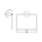 Вешалка для полотенец Jaquar ACN-CHR-1121N