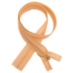 Молния потайная (скрытая) SBS Т3 (3 мм) 1 зам., н/раз., 35 см, S-167 бежевый, уп. 50 шт