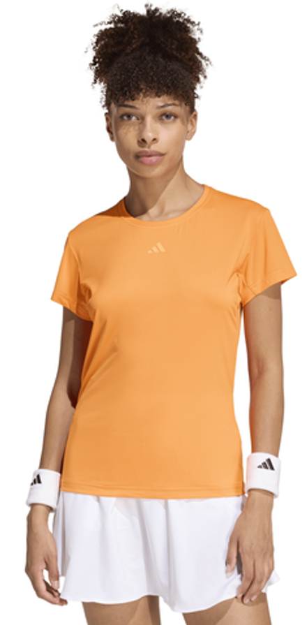 Женская теннисная футболка Adidas Freelift - orange