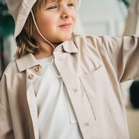 Рубашка хлопковая оверсайз "Сафари"