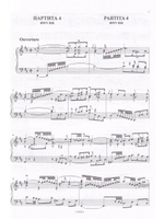 Партиты BWV 828–830. Уртекст. Т. II