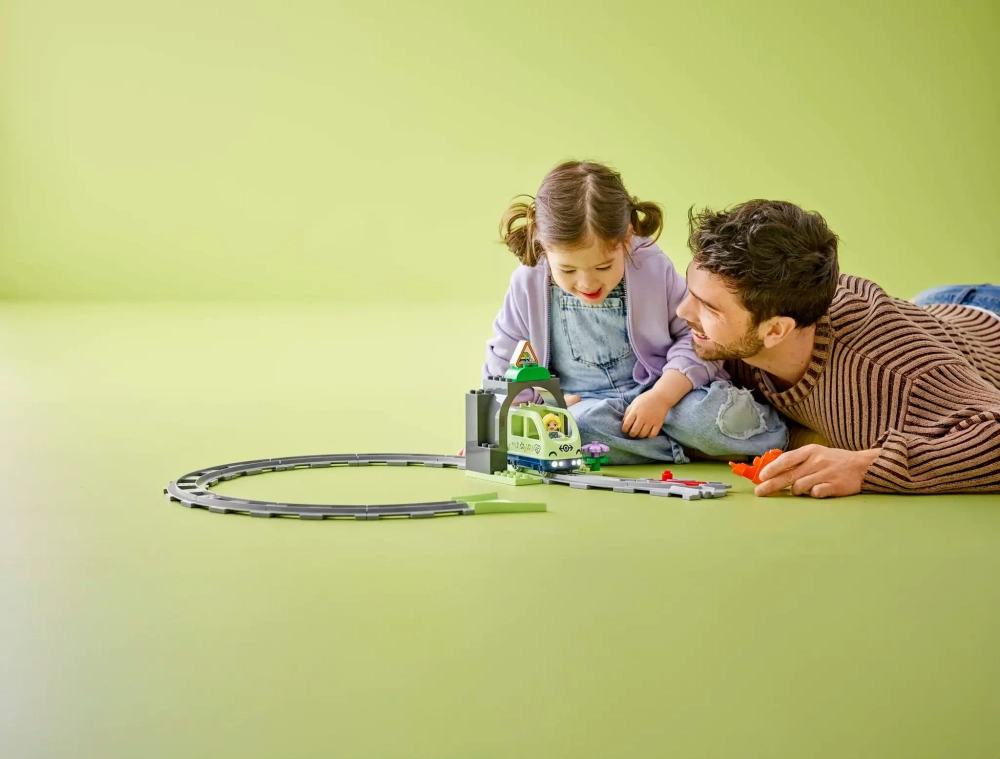 Конструктор LEGO Duplo 10425 Железнодорожный туннель и рельсы