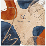 Скетчбук для акварели Fine Line 190х190 32 л. книжный переплет, сшивка