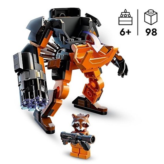 Lego konstruktor Marvel 76243 Rocket Mech Armor