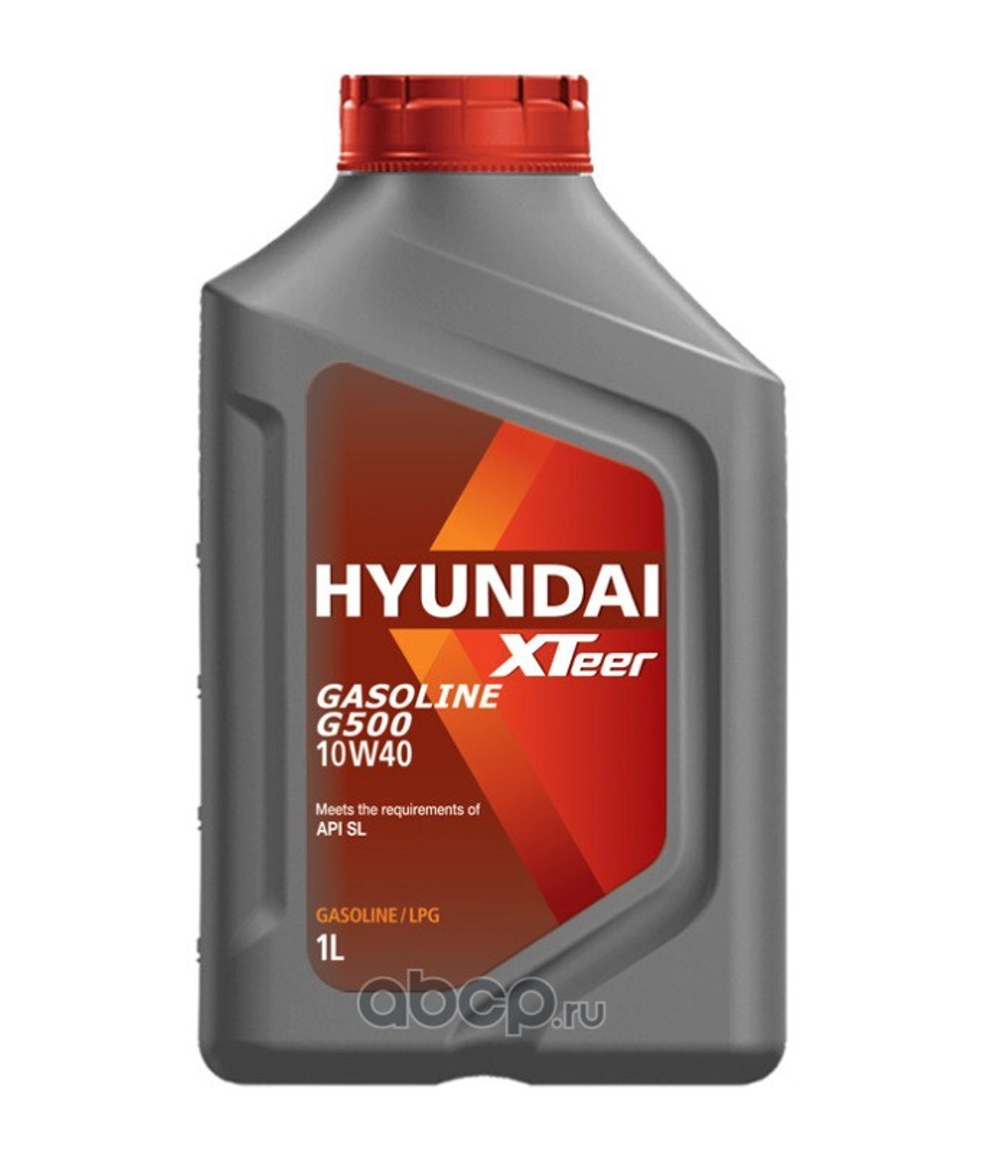 HYUNDAI XTEER Масло моторное Gasoline G500 10W40 полусинт. 1 л