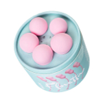 Набор из 5 розовых вагинальных шариков 1,9-3,5см ToyFa Flovetta Tulips 457710