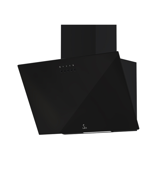 Lex Moza 600 BLACK Вытяжка кухонная