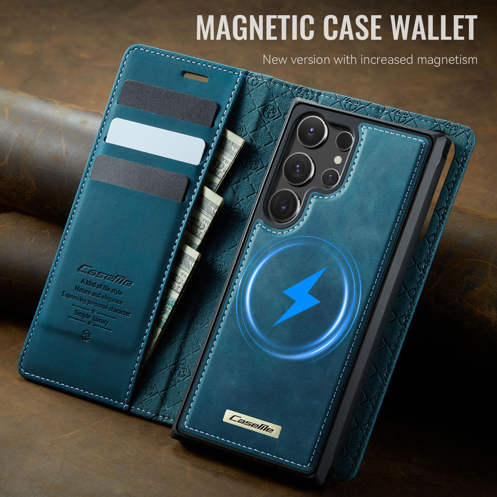 Чехол-кошелек CaseMe 2 in 1 MagSafe Samsung Galaxy S25 Ultra