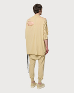 RICK OWENS DRKSHDW ФУТБОЛКА МУЖСКАЯ HOLLYWOOD TOMMY БЕЖЕВАЯ