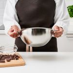 Миска IKEA KLOCKREN (КЛОКРЕН), Нержавеющая сталь, 24 см