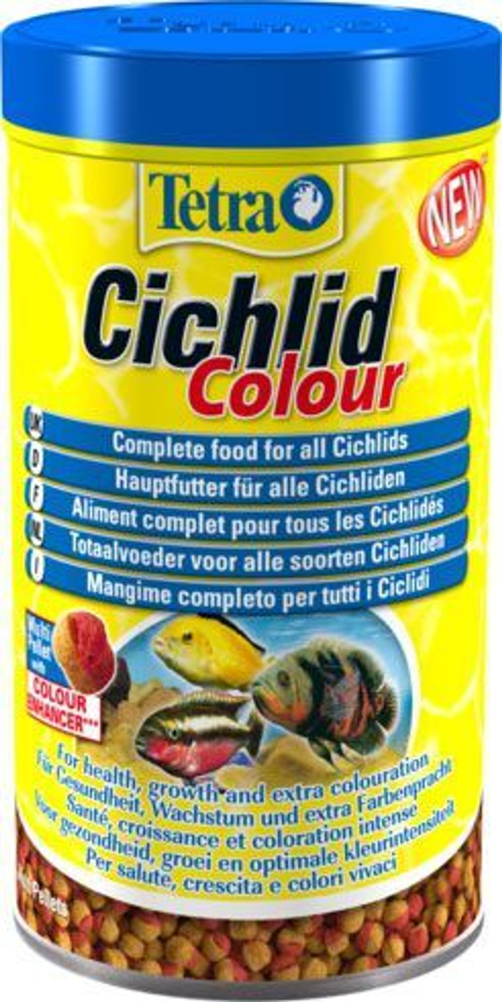 Tetra Cichlid Colour Pellets 500мл