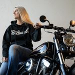 Script Pullover Hoodie / Черный