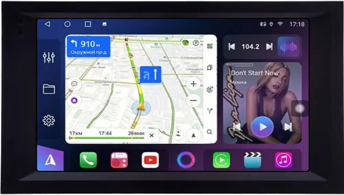 Магнитола для Mercedes-Benz Actros MP4, Arocs - FarCar S500-TS20 монитор 9.5" 2K QLED на Android 14, Быстрейшая, CarPlay, 4G SIM-слот