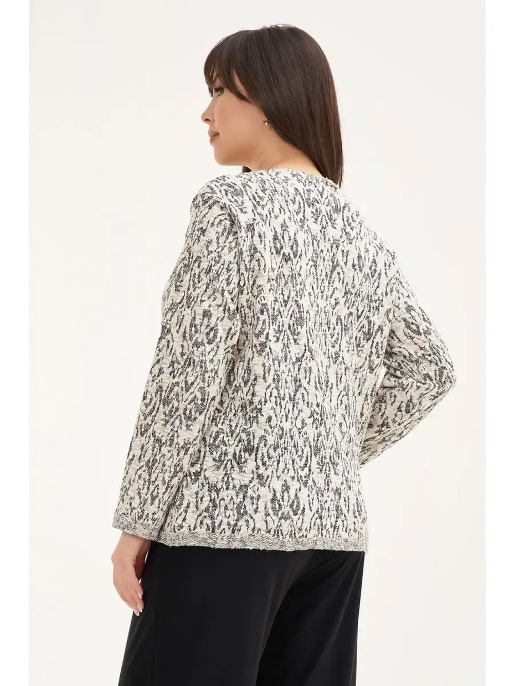 Туника джемпер plus size