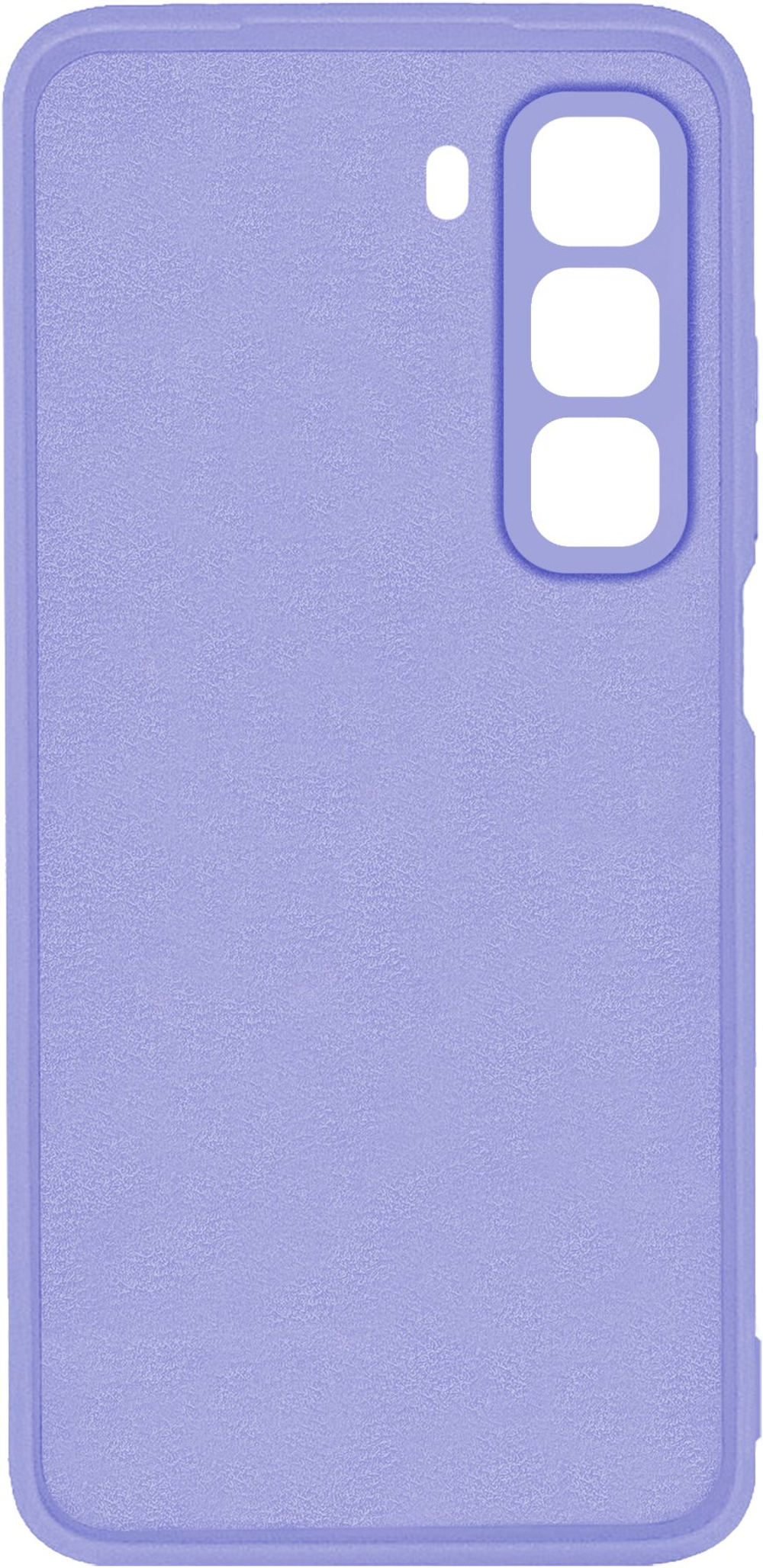 Мягкий Soft Touch чехол из силикона для INFINIX HOT 50 4G (не 5G / PRO!) с бархатной подкладкой