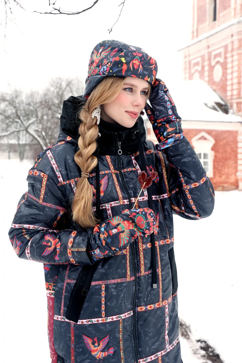 Полупальто "Фаберже. Масленица"