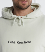 Худи SQUARE FREQUENCY LOGO CALVIN KLEIN JEANS - фисташковый(J30J325353)