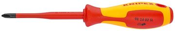 Тонкая отвертка для винтов с крестообразным шлицем Phillips PH2 KNIPEX 98 24 02 SL KN-982402SL