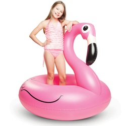 Круг надувной pink flamingo