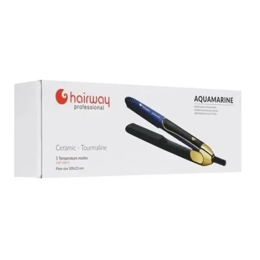 Hairway Щипцы-выпрямители Aquamarine 04145