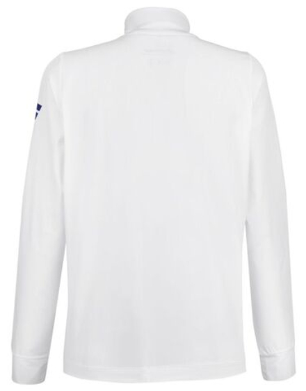 Женская теннисная толстовка Babolat Play - white/white