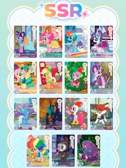Коллекционные карточки My Little Pony, 5 упаковок