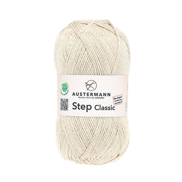 Пряжа Austermann (Аустерманн) Step Classic EXP / уп.5 мот. по 100 г, 420м, №6
